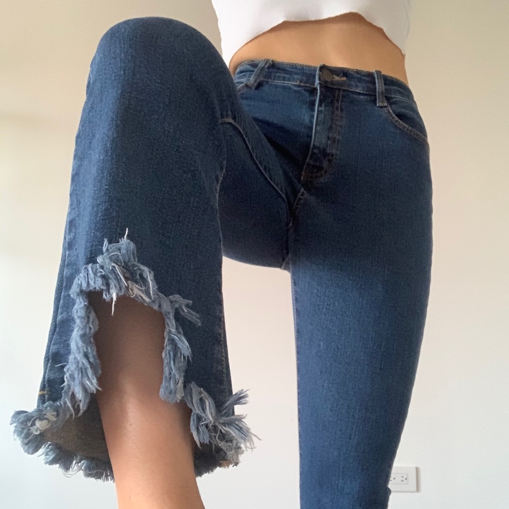 Winter Fleece Demi-Boot Jeans